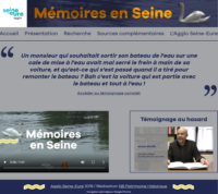Mémoires en Seine : un portail numérique pour valoriser le patrimoine vivant du territoire