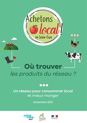 Dépliant – Les produits du réseau « Achetons local en Seine-Eure »