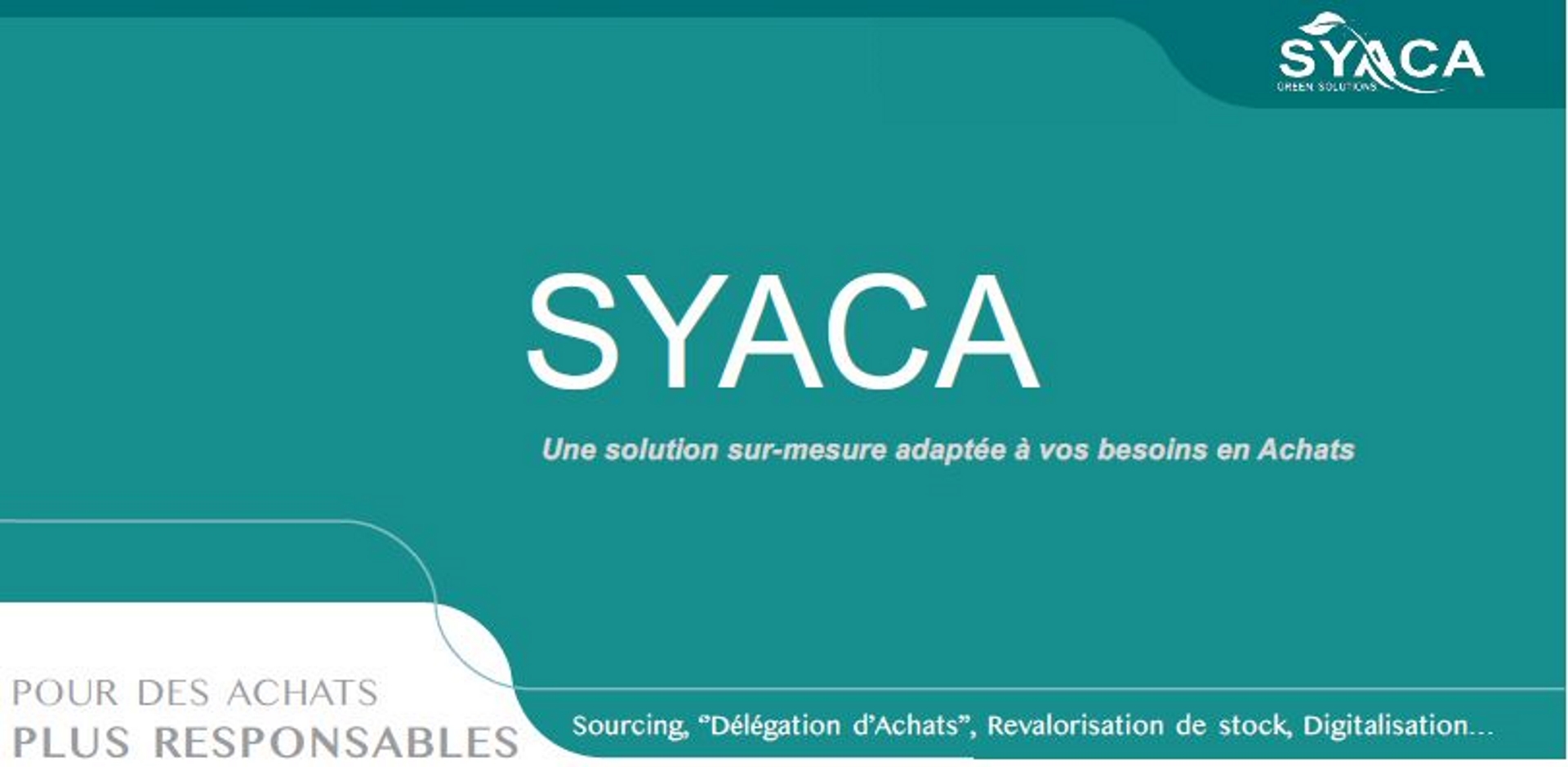 Syaca, le partenaire achat des entreprises