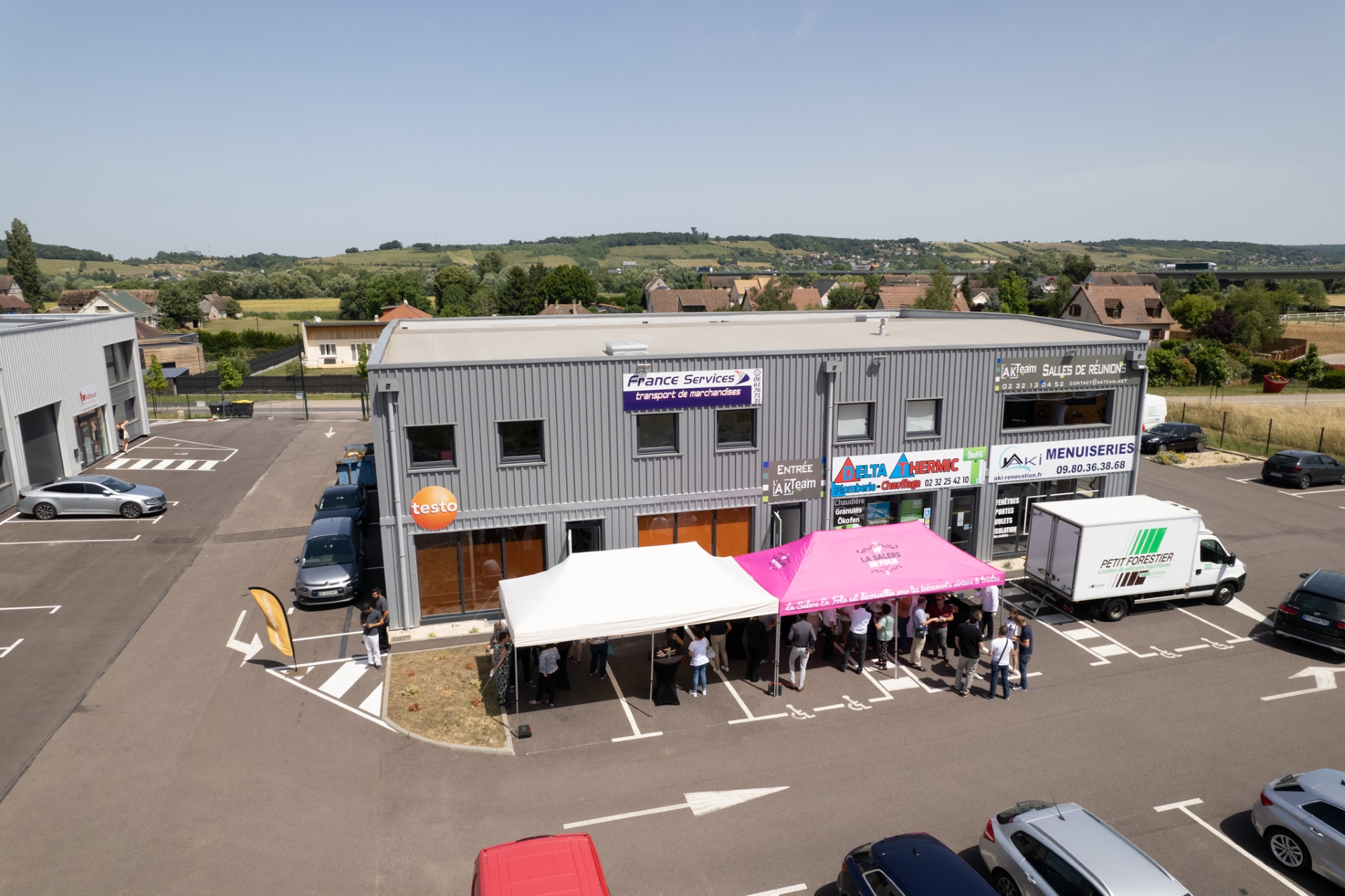 Testo Industrial Services inaugure ses locaux de Criquebeuf-sur-Seine