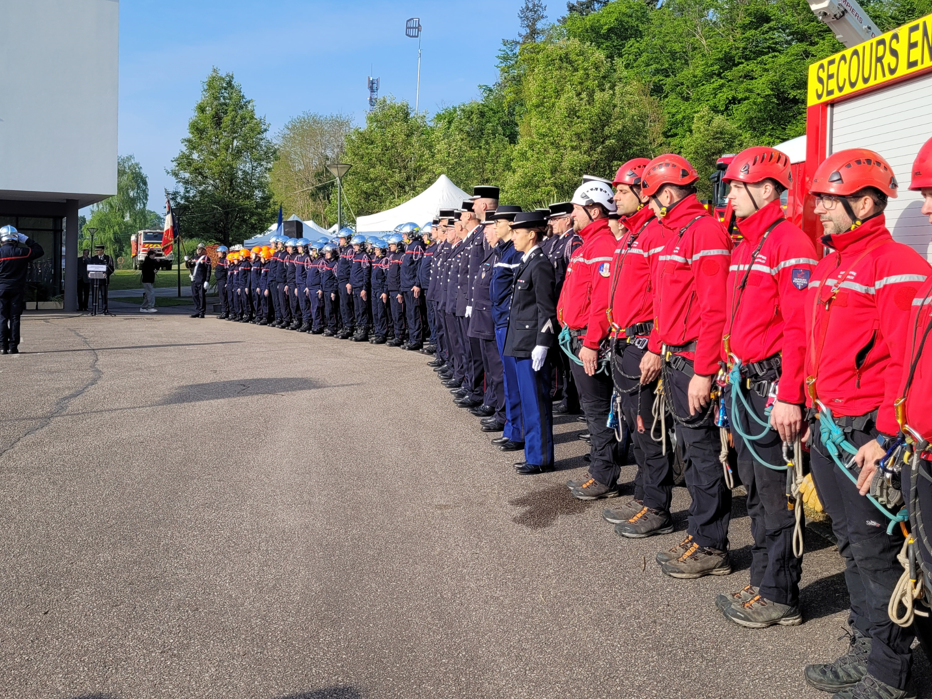 Le centre d’incendie et de secours s’appelle désormais Jacky Bidault