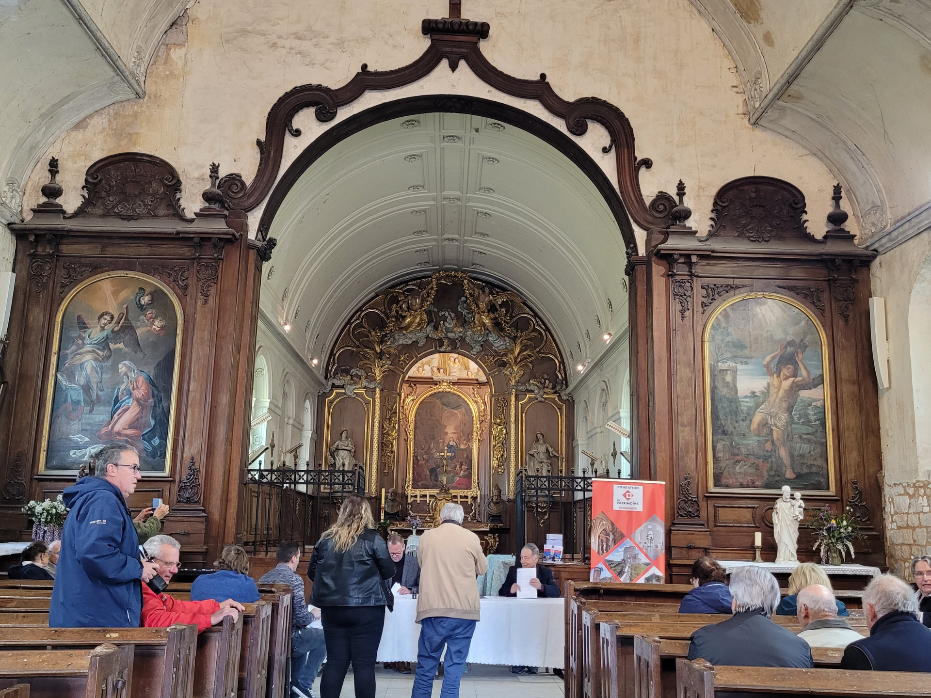 Eglise d’Acquigny : une nouvelle souscription est lancée !