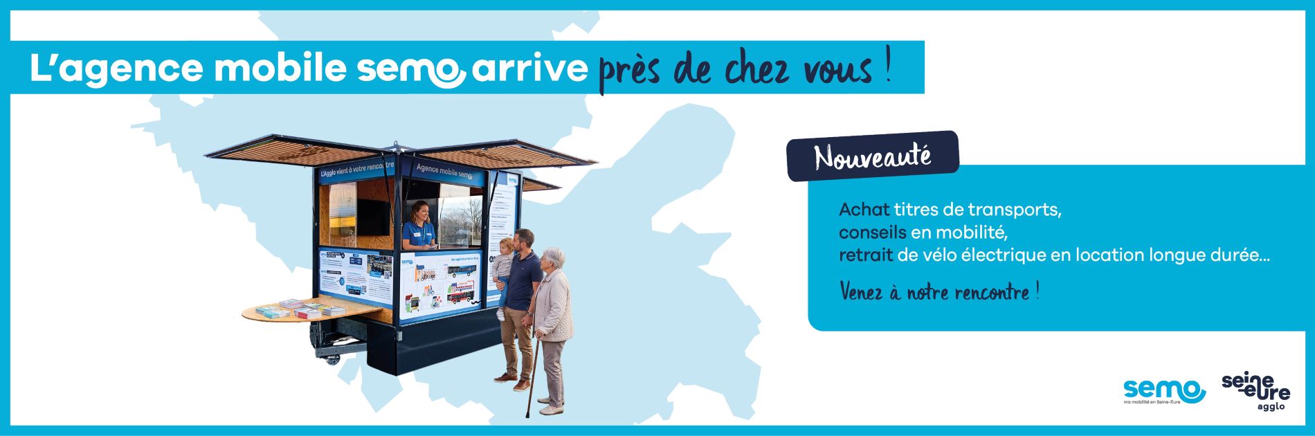 Agence mobile semo : à la rencontre des habitants