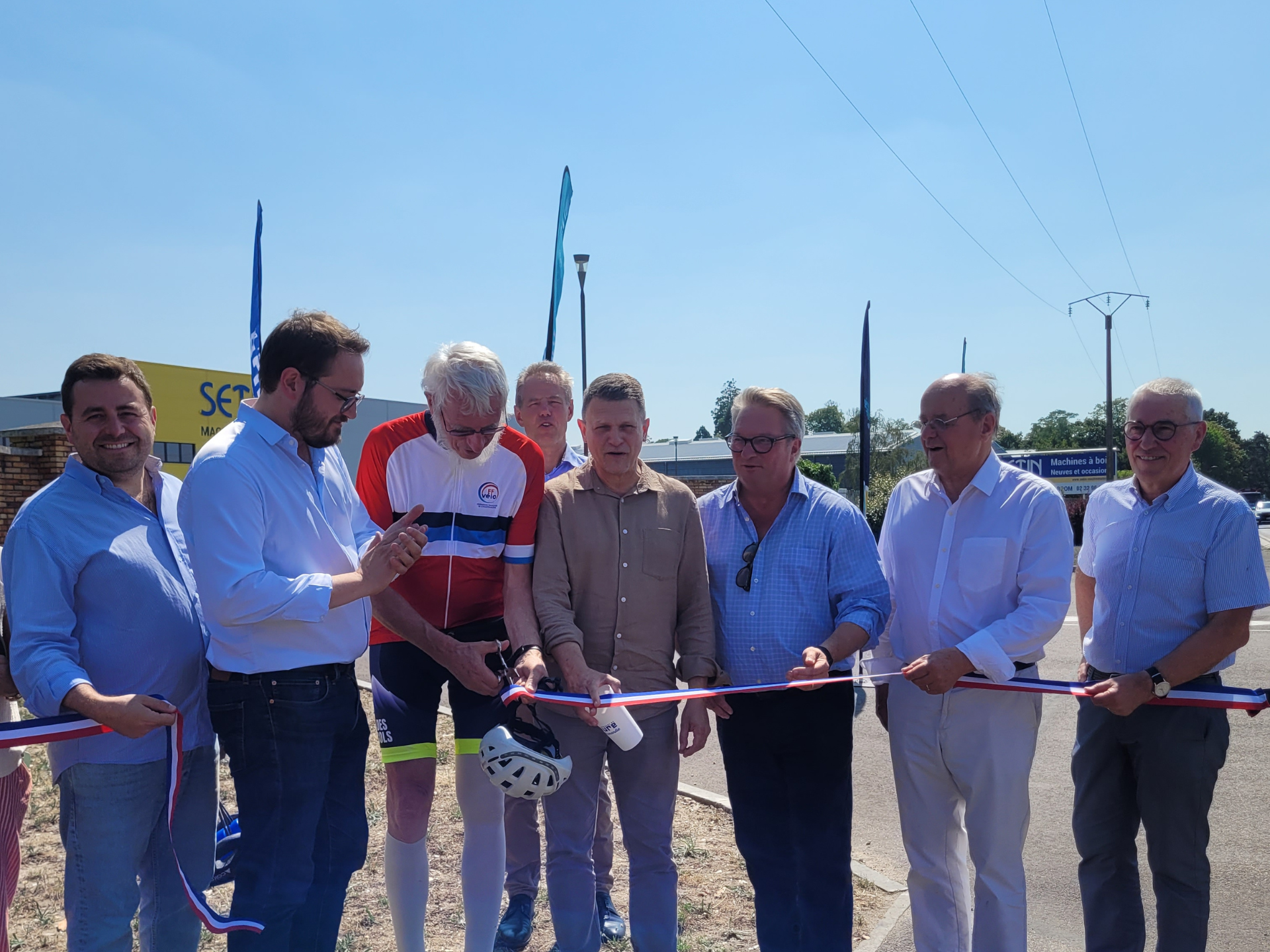 En selle ! Deux nouvelles voies cyclables inaugurées