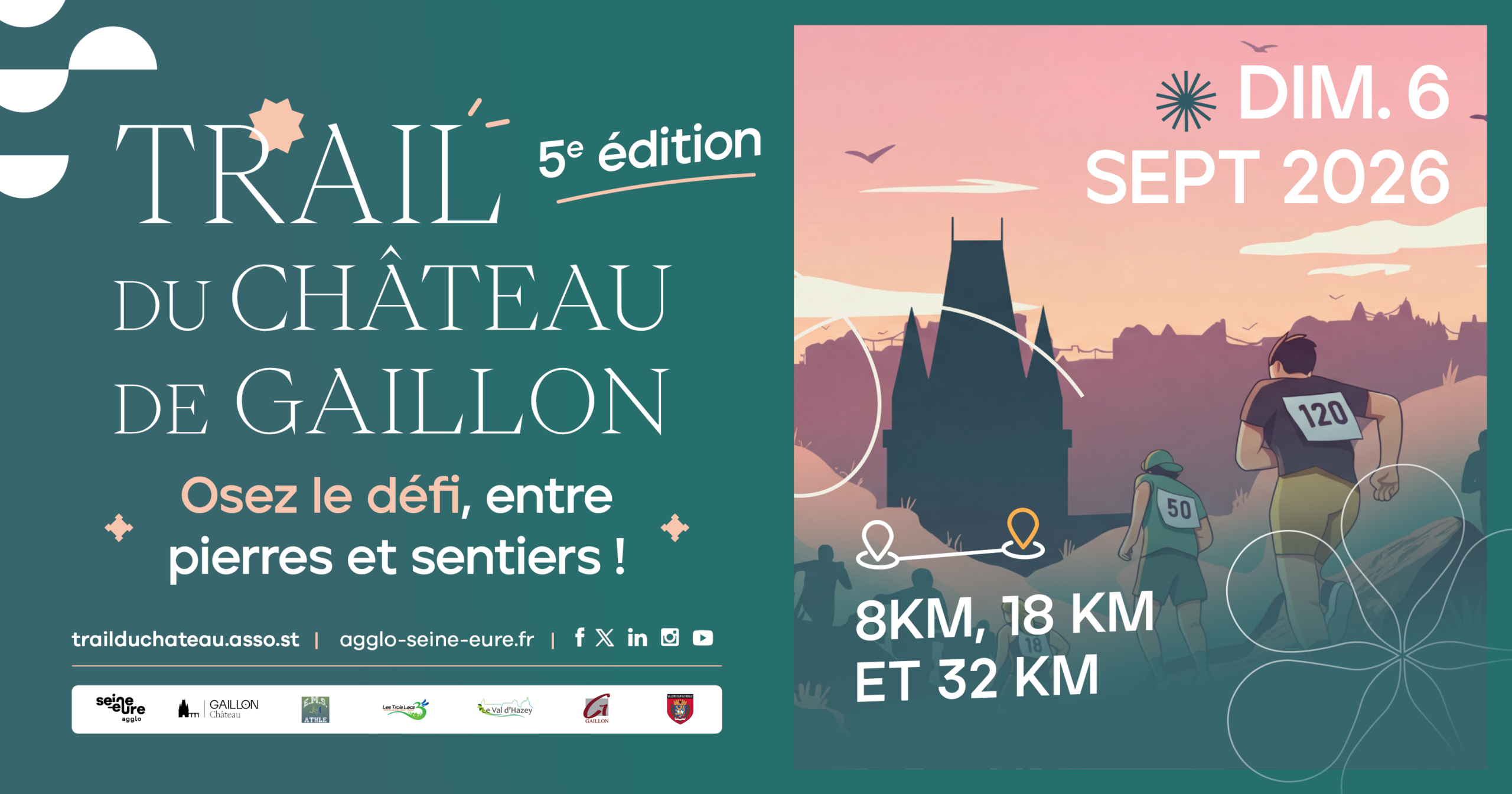 Le Trail du Château de Gaillon passe à la vitesse supérieure !