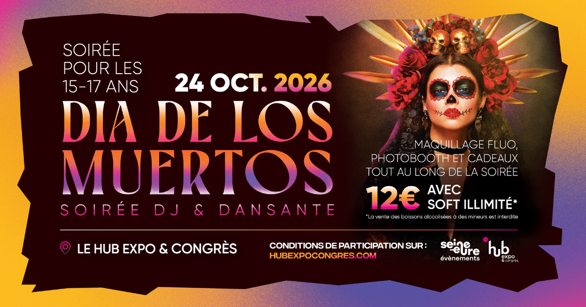 Soirée El dia de los muertos au Hub Expo & Congrès