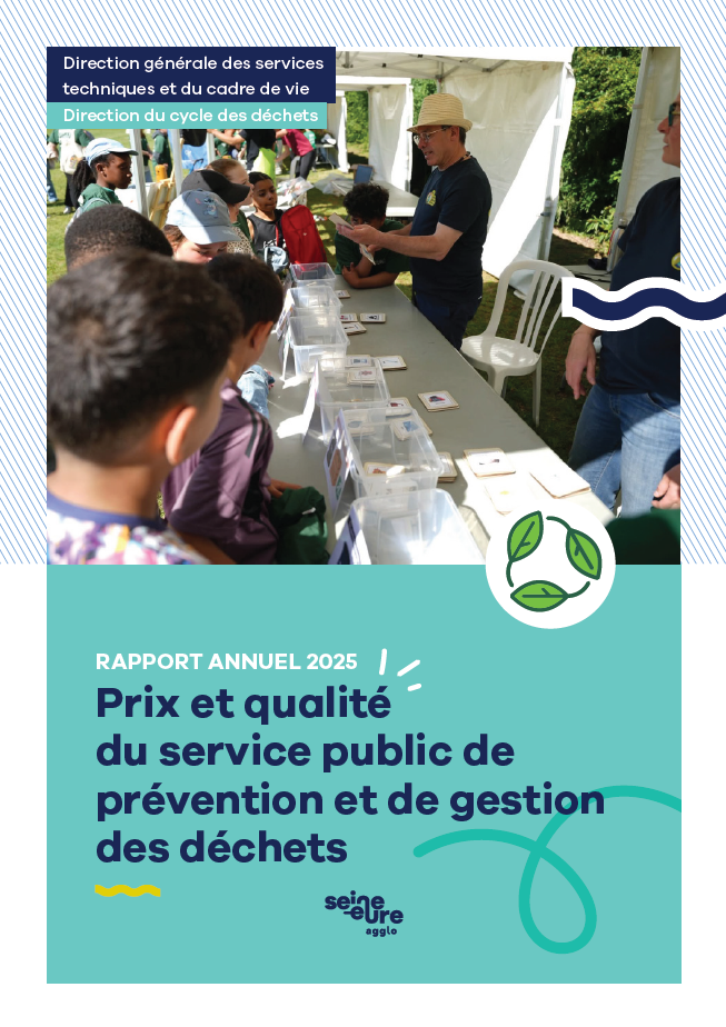 Rapport annuel du service public de prévention et de gestion des déchets 2025
