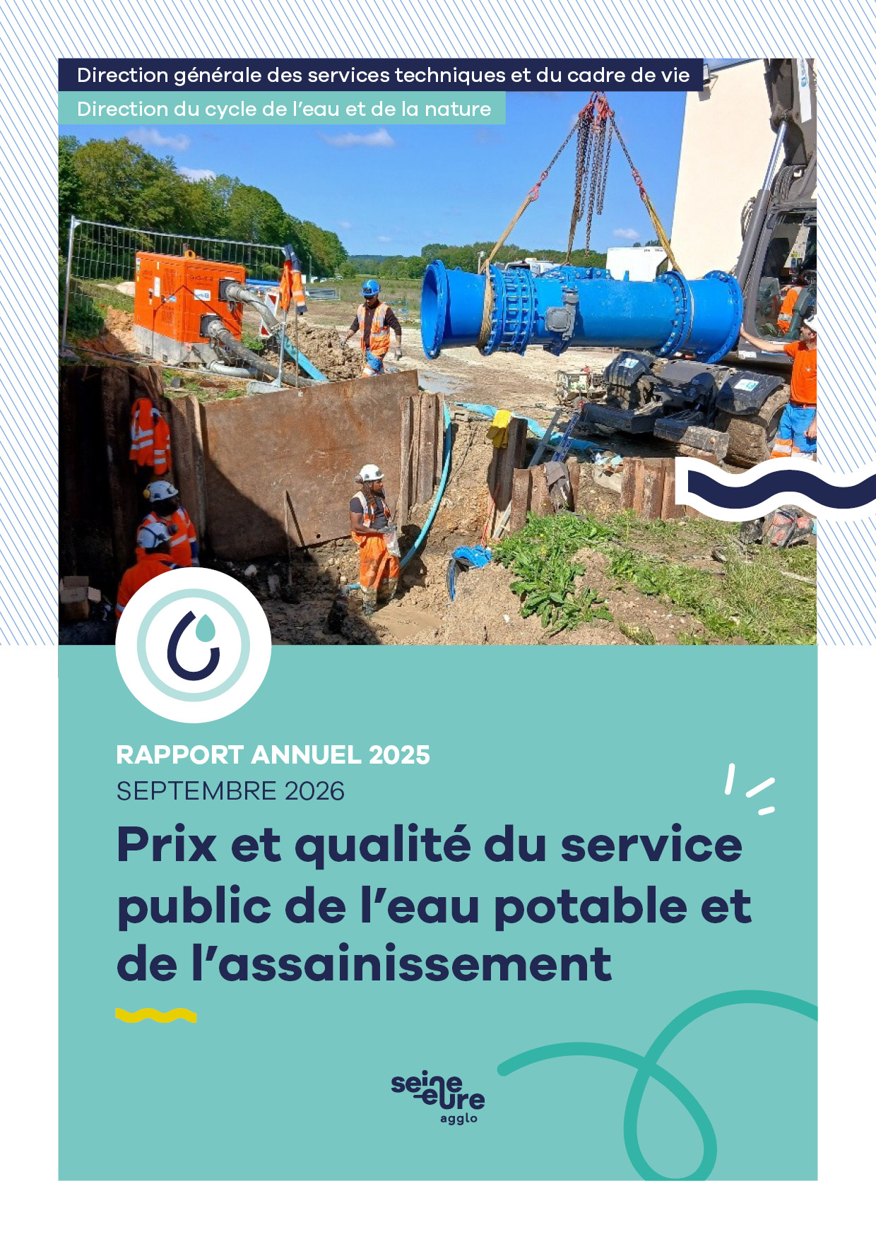Rapport annuel du service public de l’eau potable et de l’assainissement 2025